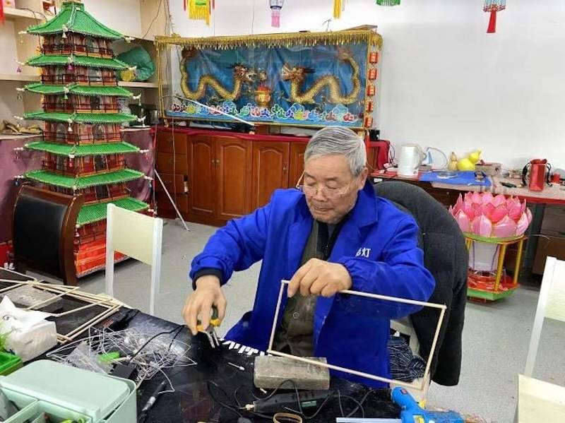 暖春灯会：灯映罗溪春风华是江南CQ9电子专用平台古镇罗店的(图5)