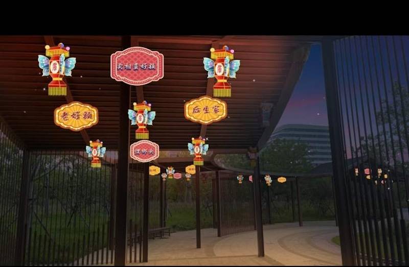 暖春灯会：灯映罗溪春风华是江南CQ9电子专用平台古镇罗店的(图9)